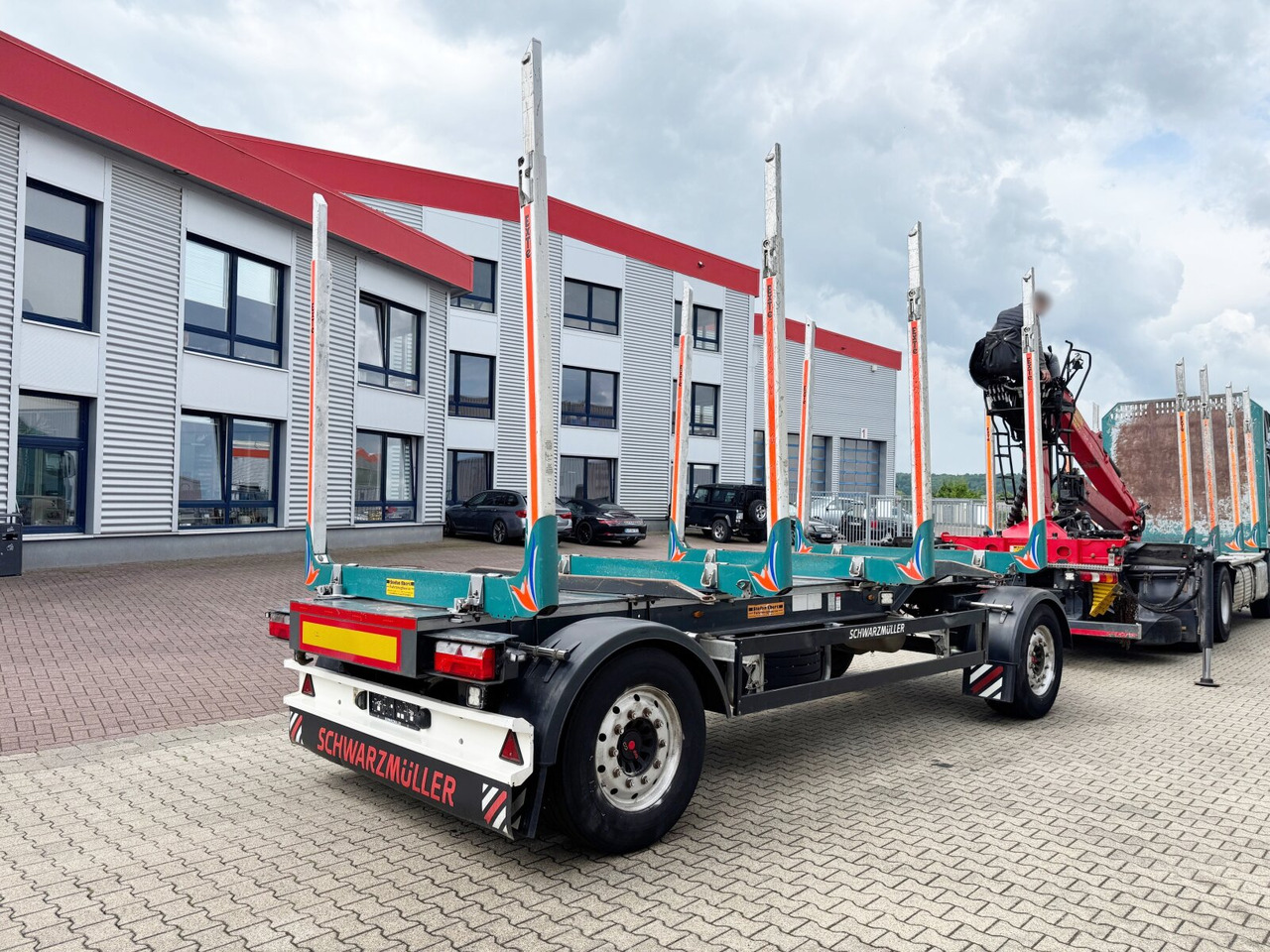 Timber trailer Schwarzmüller 2-Achs Holzanhänger 2-Achs Holzanhänger: picture 6