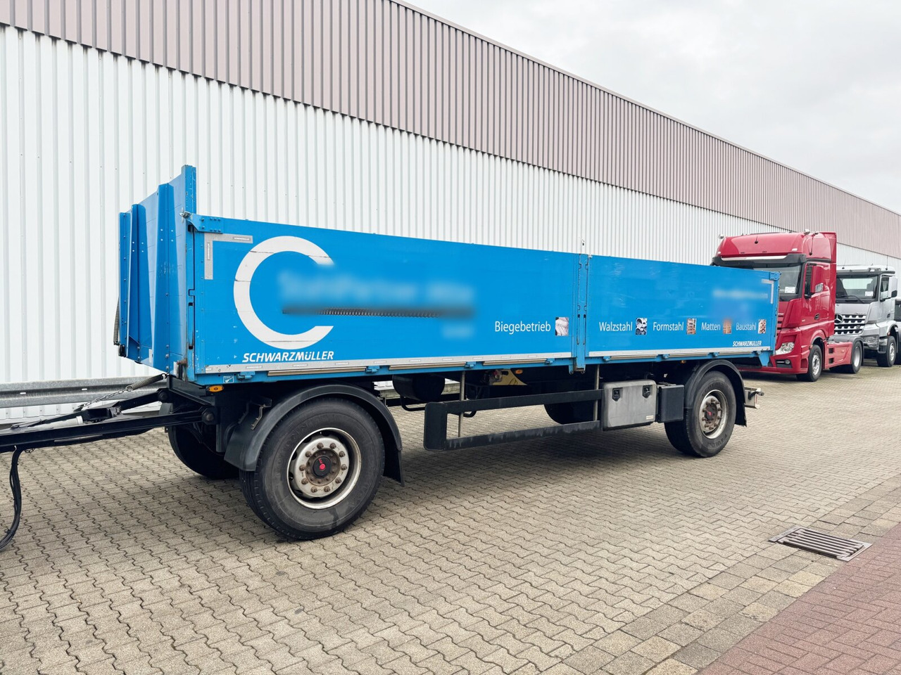 Schwarzmüller T-Serie T-Serie, TOP-Zustand - Dropside/ Flatbed trailer: picture 4 Schwarzmüller T-Serie T-Serie, TOP-Zustand - Dropside/ Flatbed trailer: picture 4