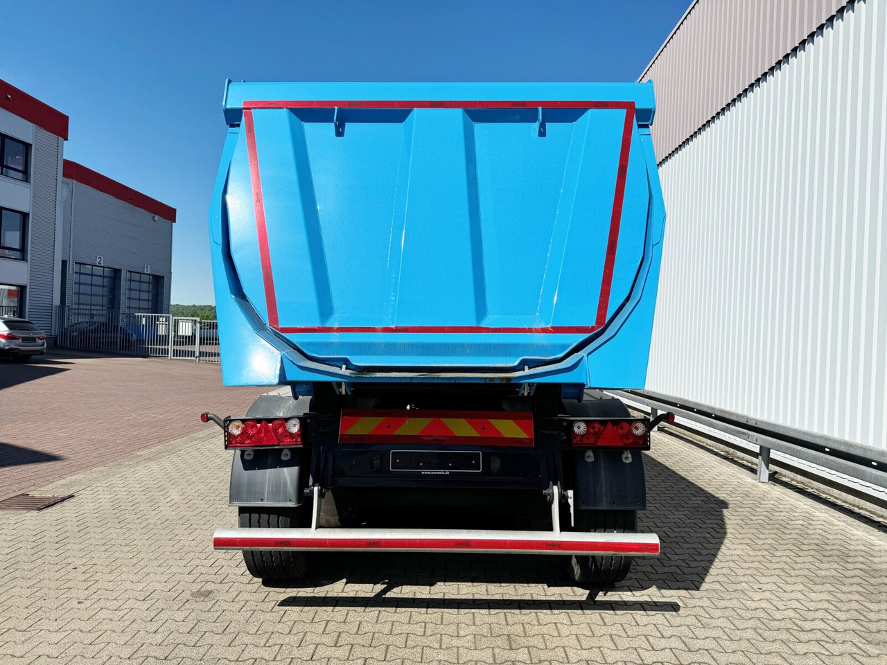 New Semi-trailer Euro ATM 27 Euro ATM 27, HARDOX Stahlmulde ca. 27m³, Liftachse: picture 8