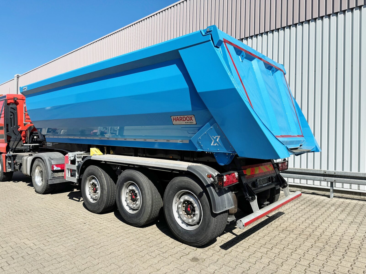 New Semi-trailer Euro ATM 27 Euro ATM 27, HARDOX Stahlmulde ca. 27m³, Liftachse: picture 7