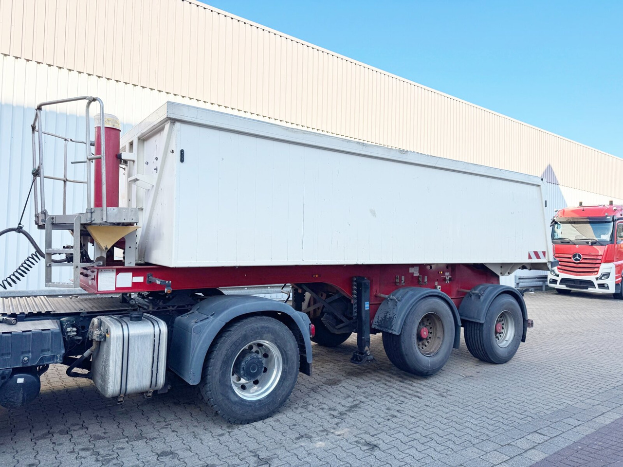 Semi-trailer Langendorf SKA 20/26 SKA 20/26, Alumulde ca. 21m³, Liftachse: picture 6