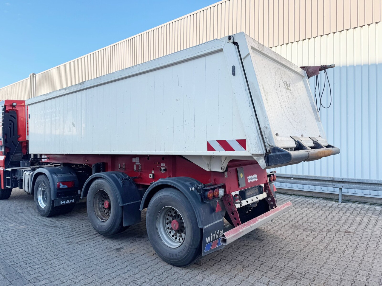 Semi-trailer Langendorf SKA 20/26 SKA 20/26, Alumulde ca. 21m³, Liftachse: picture 8