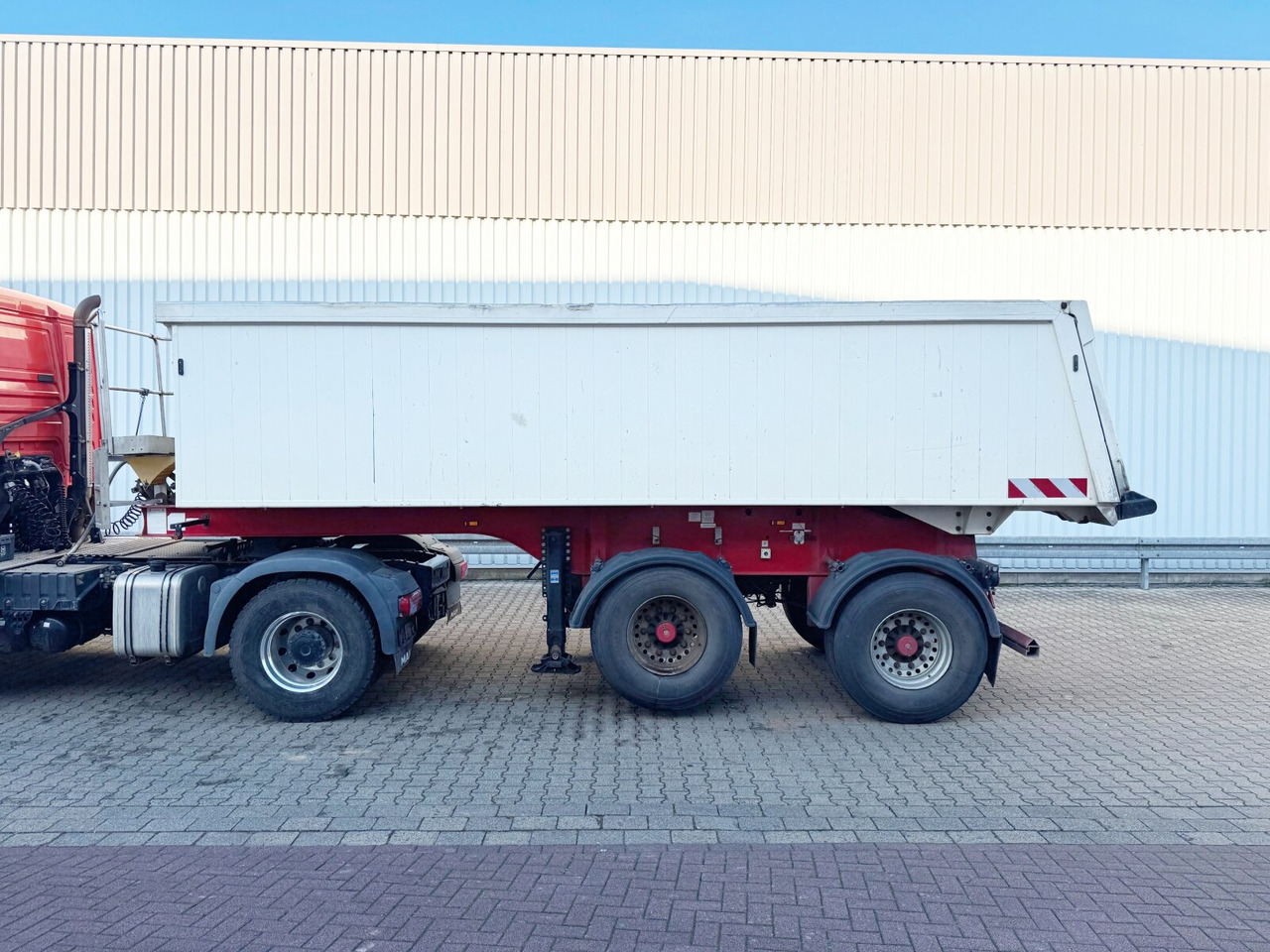 Semi-trailer Langendorf SKA 20/26 SKA 20/26, Alumulde ca. 21m³, Liftachse: picture 7
