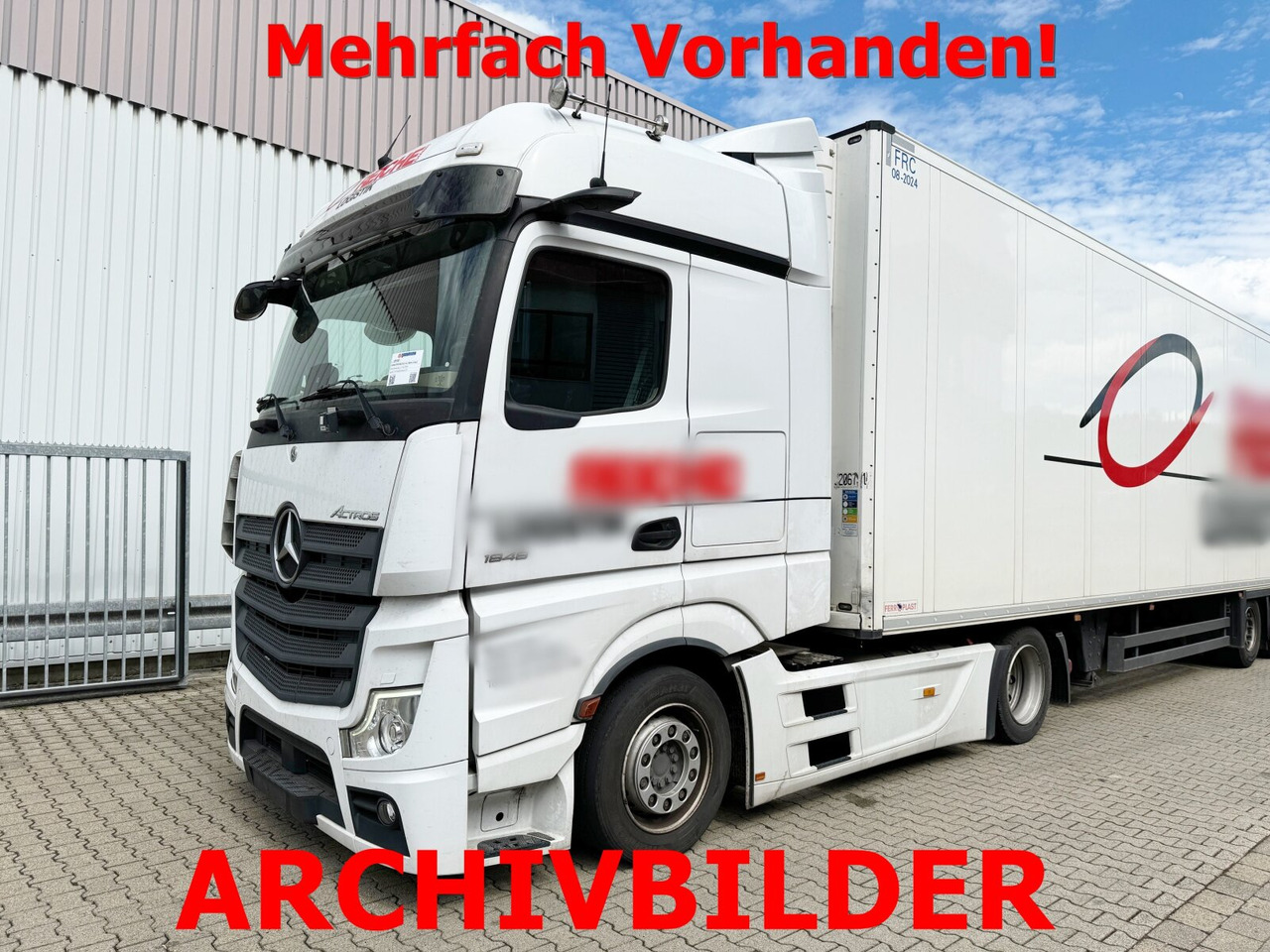 Mercedes-Benz Actros 1848 LS 4x2 Actros 1848 LS 4x2, Vollumer ,Retarder - Tractor unit: picture 1 Mercedes-Benz Actros 1848 LS 4x2 Actros 1848 LS 4x2, Vollumer ,Retarder - Tractor unit: picture 1