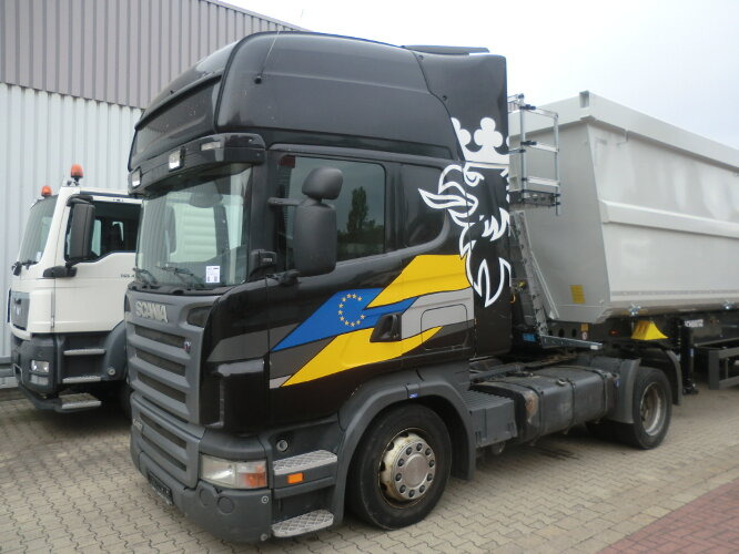 Scania R 420 4x2 R420 4x2 Lowliner, Twin Tec Rußfilterkat - Tractor unit: picture 1 Scania R 420 4x2 R420 4x2 Lowliner, Twin Tec Rußfilterkat - Tractor unit: picture 1