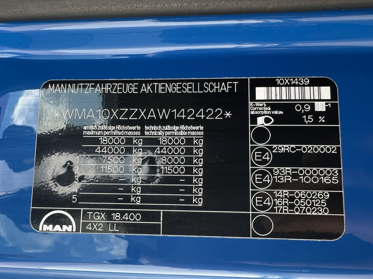 MAN TGX 18.400 4X2 LL TGX 18.400 4X2 LL, Fahrschule, XLX-Fahrerhaus - Truck: picture 2 MAN TGX 18.400 4X2 LL TGX 18.400 4X2 LL, Fahrschule, XLX-Fahrerhaus - Truck: picture 2