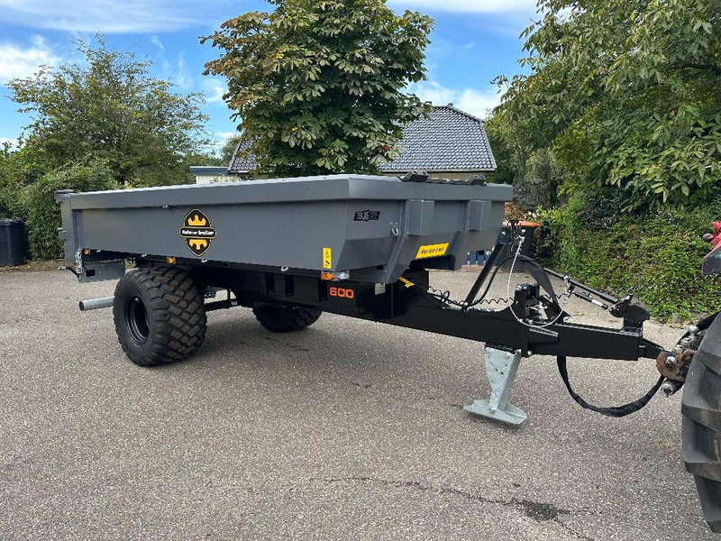 Palmse Trailer PT600E-1A bakkenwagen bakkenkar kipper dumper - Tipper trailer: picture 1 Palmse Trailer PT600E-1A bakkenwagen bakkenkar kipper dumper - Tipper trailer: picture 1