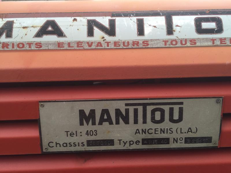 Manitou 4RM40 - Rough terrain forklift: picture 3 Manitou 4RM40 - Rough terrain forklift: picture 3