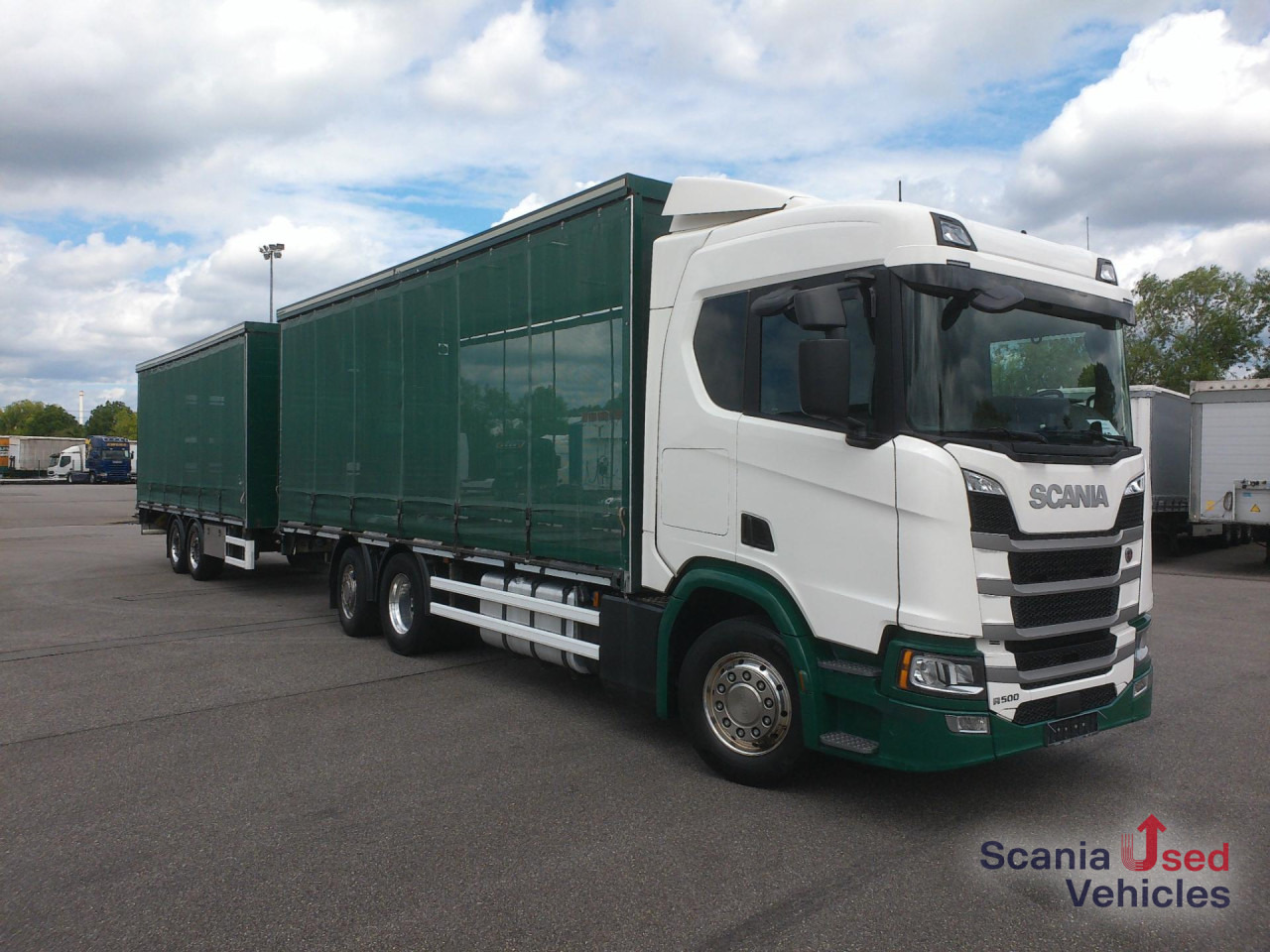 SCANIA R 500 B6x2*4NA NUR 421 TKM!!! Lenk Lift Achse - Cab chassis truck: picture 1 SCANIA R 500 B6x2*4NA NUR 421 TKM!!! Lenk Lift Achse - Cab chassis truck: picture 1
