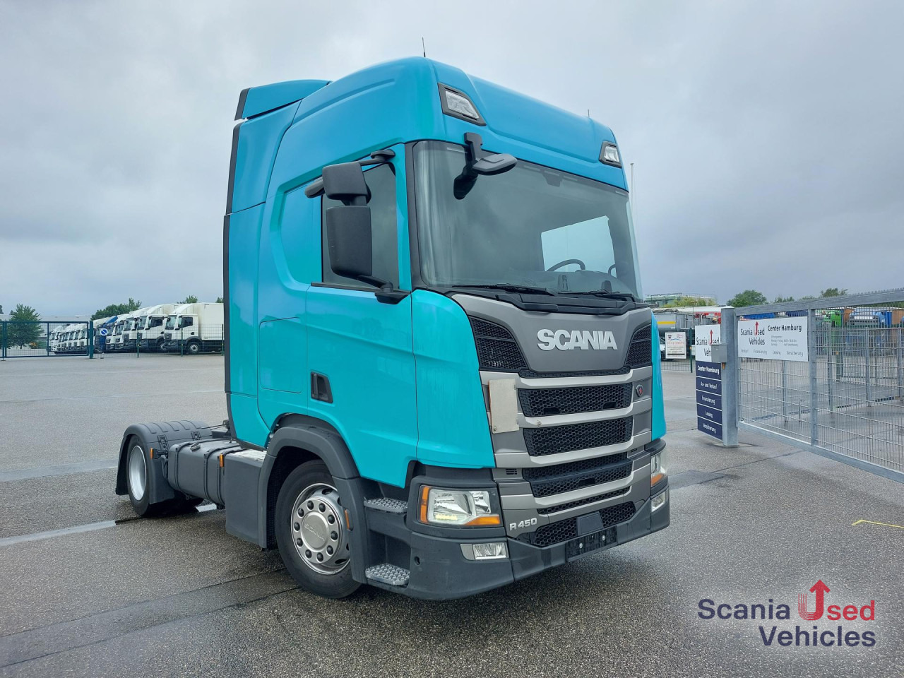 SCANIA R 450 A4x2EB Volumen Mega Jumbo Standklima Navi - Tractor unit: picture 1 SCANIA R 450 A4x2EB Volumen Mega Jumbo Standklima Navi - Tractor unit: picture 1