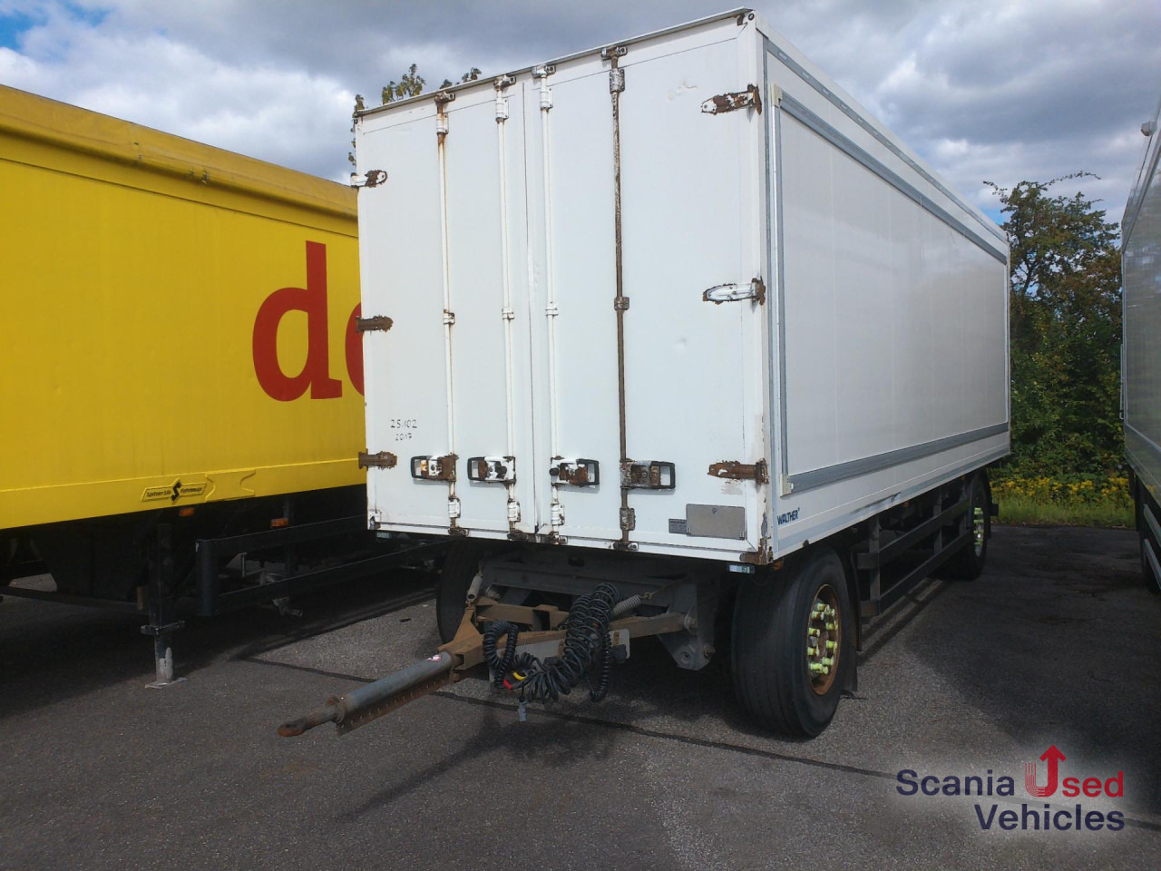 Walther Durchlader mit LBW MBB 2,0T - Closed box trailer: picture 1 Walther Durchlader mit LBW MBB 2,0T - Closed box trailer: picture 1