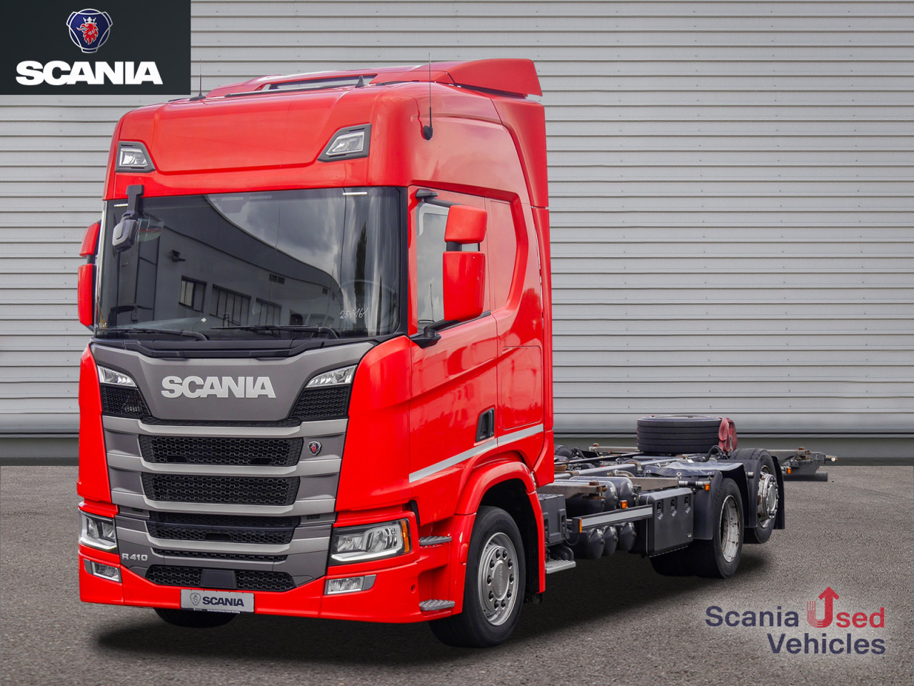 SCANIA R 410 B6x2*4LB Jumbo, Lenkachse, Standklima - Container transporter/ Swap body truck: picture 1 SCANIA R 410 B6x2*4LB Jumbo, Lenkachse, Standklima - Container transporter/ Swap body truck: picture 1