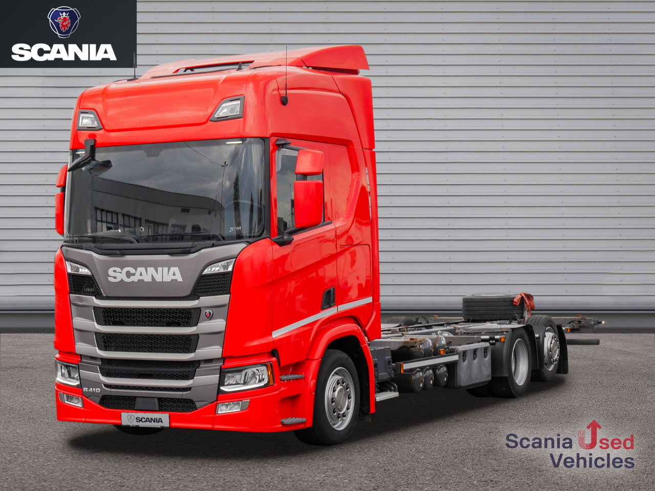 SCANIA R 410 B6x2*4LB Jumbo, Lenkachse, Standklima - Container transporter/ Swap body truck: picture 1 SCANIA R 410 B6x2*4LB Jumbo, Lenkachse, Standklima - Container transporter/ Swap body truck: picture 1