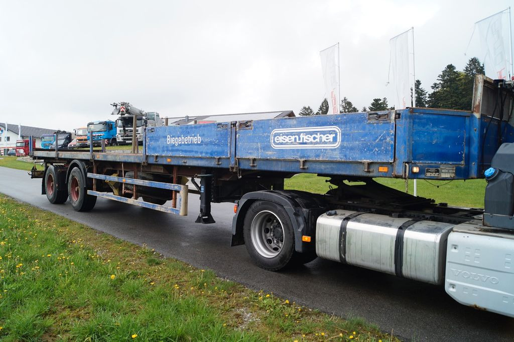 Unterholzner ULSZ 20/E Lenkachse - Dropside/ Flatbed semi-trailer: picture 1 Unterholzner ULSZ 20/E Lenkachse - Dropside/ Flatbed semi-trailer: picture 1