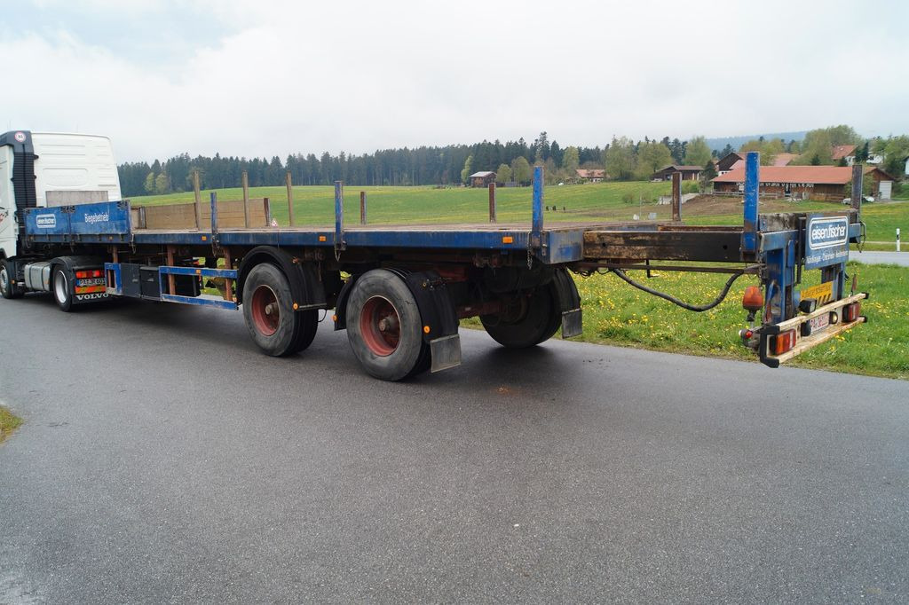 Unterholzner ULSZ 20/E Lenkachse Unterholzner ULSZ 20/E Lenkachse - Dropside/ Flatbed semi-trailer: picture 4 Unterholzner ULSZ 20/E Lenkachse Unterholzner ULSZ 20/E Lenkachse - Dropside/ Flatbed semi-trailer: picture 4