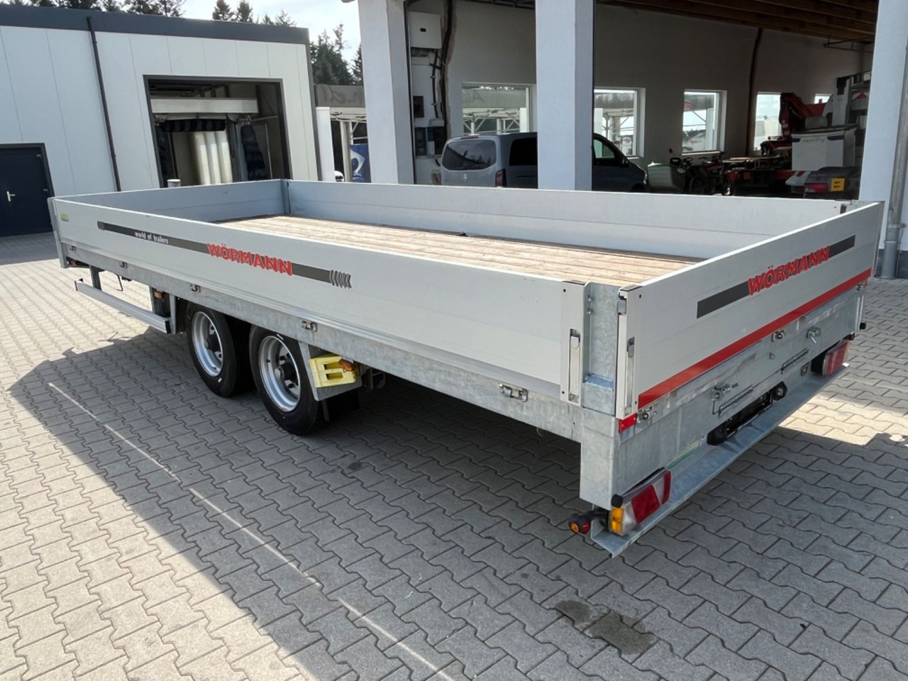 Wörmann LTH 105.62/247 BS mit Rampen - Dropside/ Flatbed trailer: picture 2 Wörmann LTH 105.62/247 BS mit Rampen - Dropside/ Flatbed trailer: picture 2