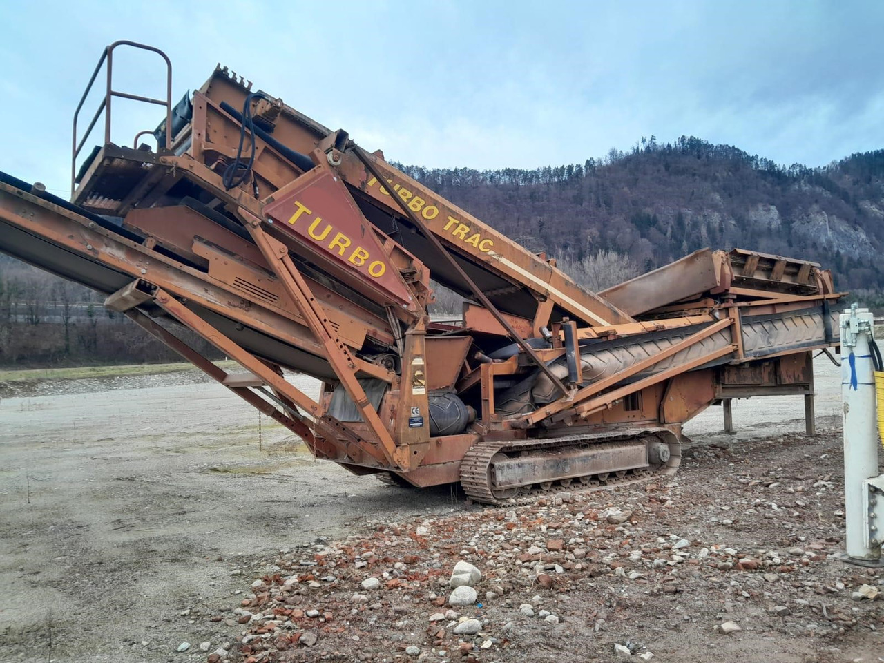 EXTEC Turbo Trac mobile Siebanlage - Screener: picture 1 EXTEC Turbo Trac mobile Siebanlage - Screener: picture 1