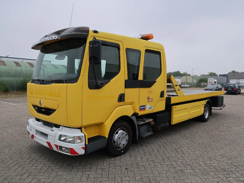 Renault Midlum 220 Omars Plateau Winde Brille, Euro 3, BE Truck, TOP! - Tow truck: picture 1 Renault Midlum 220 Omars Plateau Winde Brille, Euro 3, BE Truck, TOP! - Tow truck: picture 1