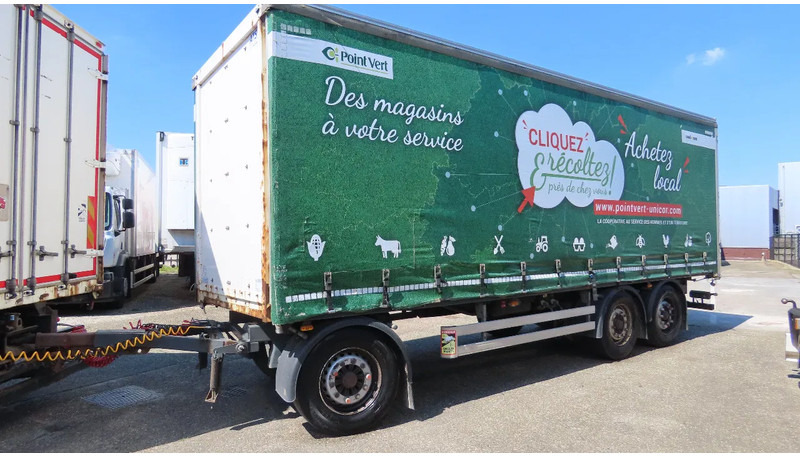 Lecitrailer 27000 kg! Liftaxel, 3 axel BPW, Edscha - Curtainsider trailer: picture 2 Lecitrailer 27000 kg! Liftaxel, 3 axel BPW, Edscha - Curtainsider trailer: picture 2