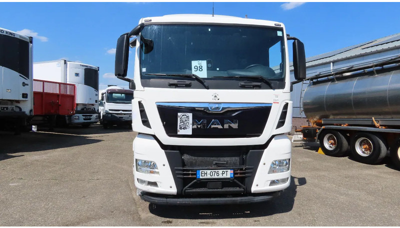 Curtainsider truck MAN TGX 26.480 446577 KM! RETARDER+ liftaxel + moving axel: picture 6