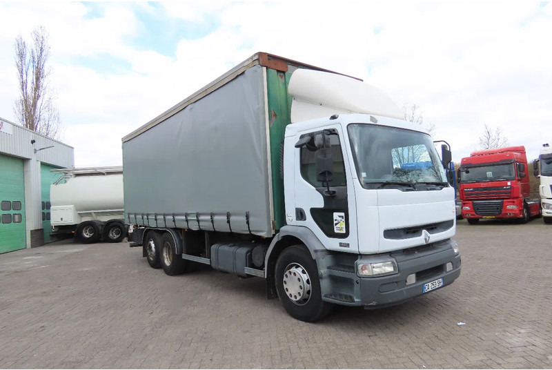Renault Premium 420 6x2 3 axels, MANUAL!!! - Curtainsider truck: picture 3 Renault Premium 420 6x2 3 axels, MANUAL!!! - Curtainsider truck: picture 3