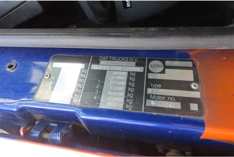 Tractor unit DAF XF 530 type E4, Manual!!!: picture 9