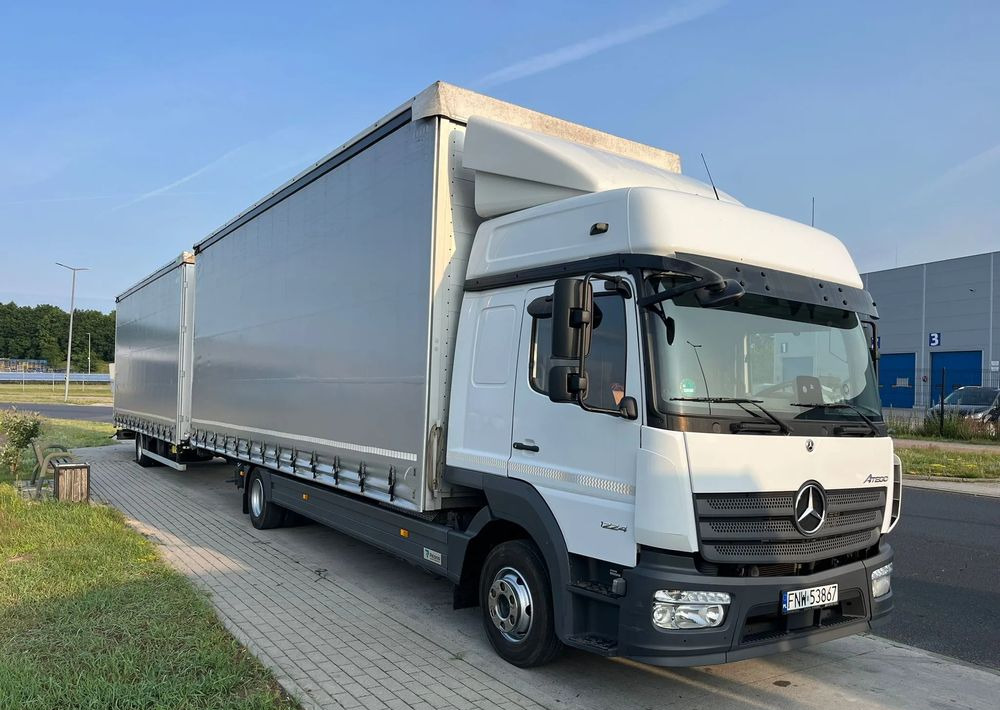 Mercedes-Benz ATEGO - Curtainsider truck: picture 2 Mercedes-Benz ATEGO - Curtainsider truck: picture 2