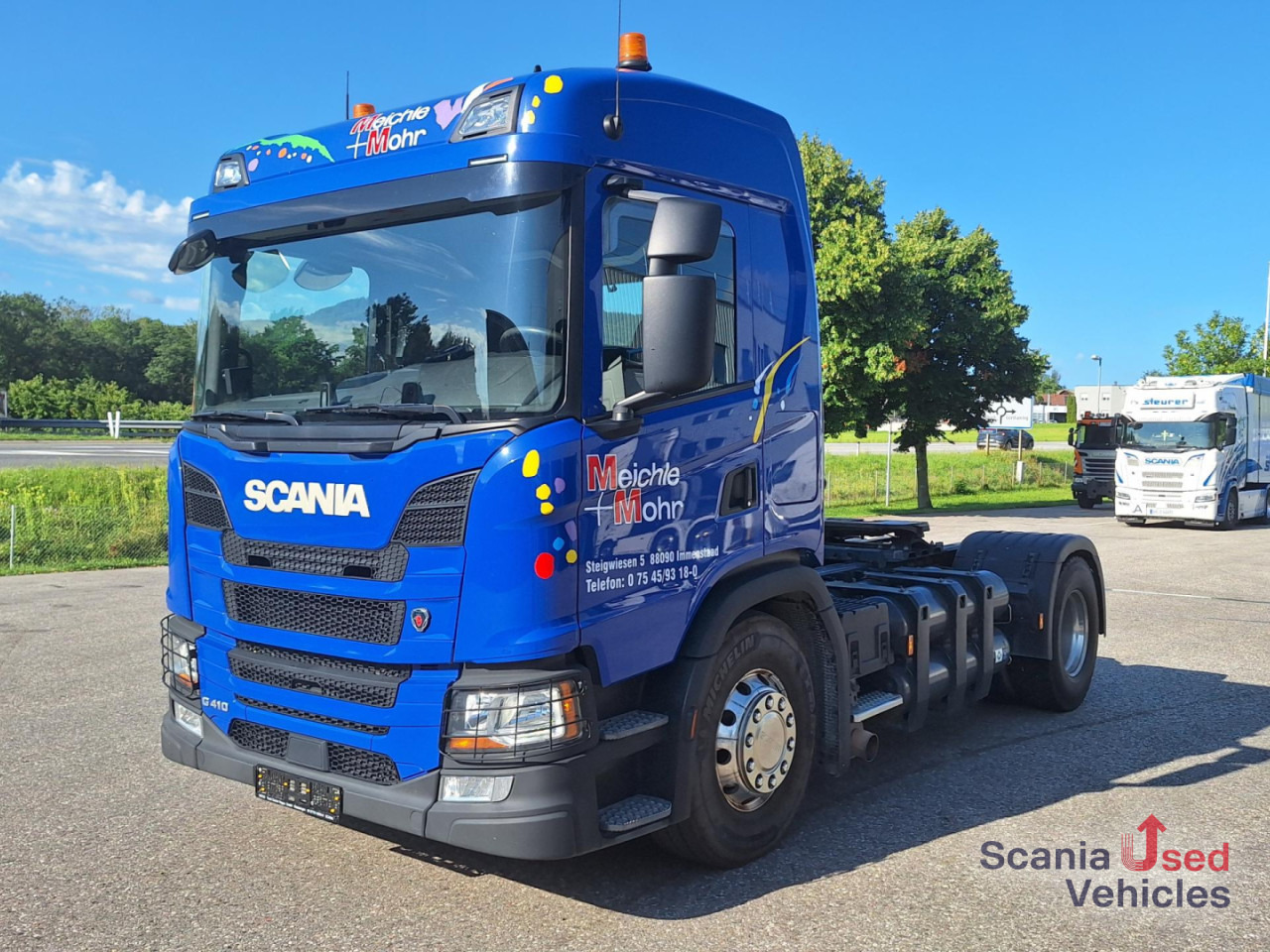 SCANIA G 410 A4x2NA CNG Kipphydraulik !! - Tractor unit: picture 1 SCANIA G 410 A4x2NA CNG Kipphydraulik !! - Tractor unit: picture 1