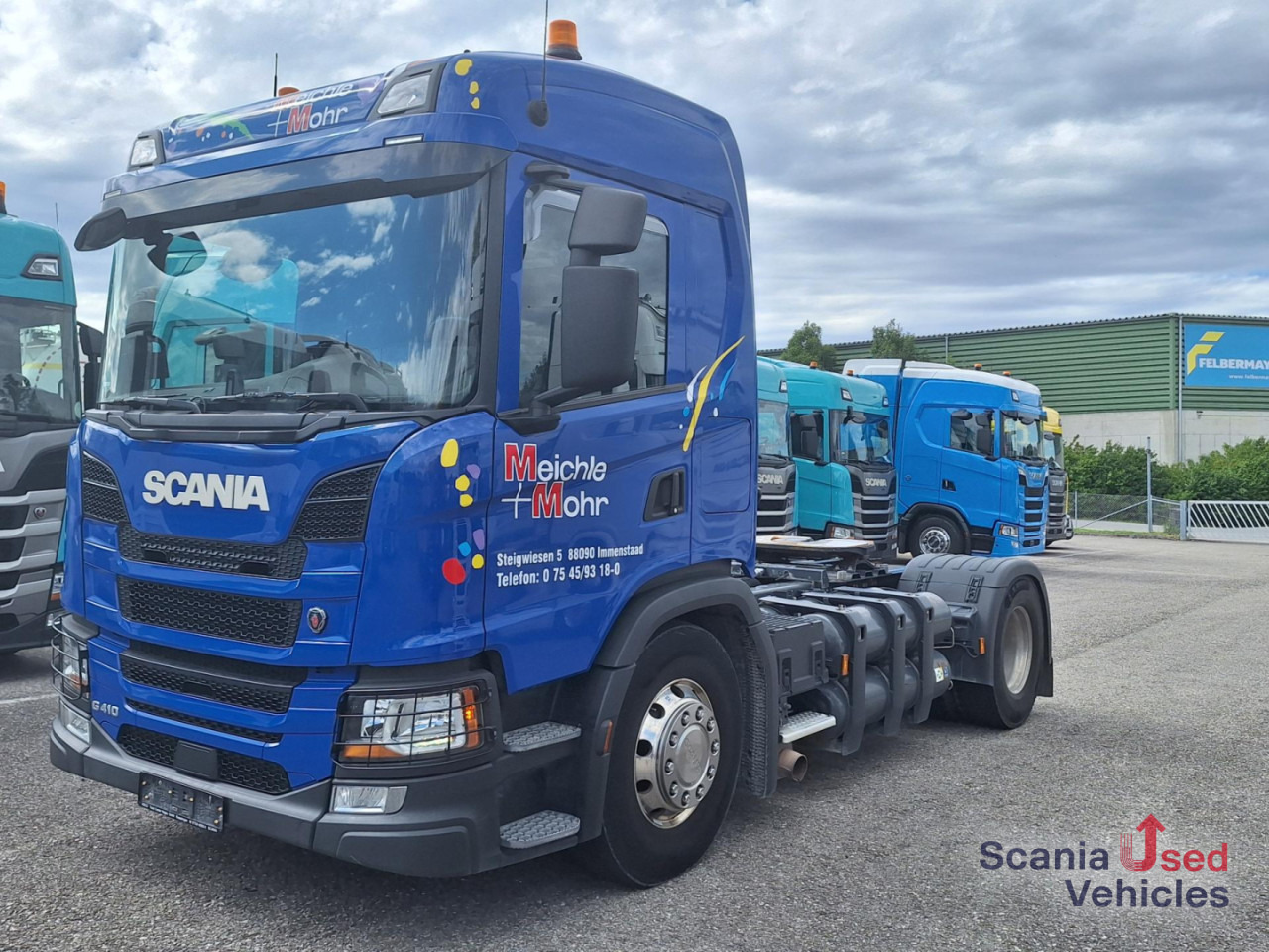 SCANIA G 410 A4x2NA CNG Kipphydraulik !! - Tractor unit: picture 1 SCANIA G 410 A4x2NA CNG Kipphydraulik !! - Tractor unit: picture 1