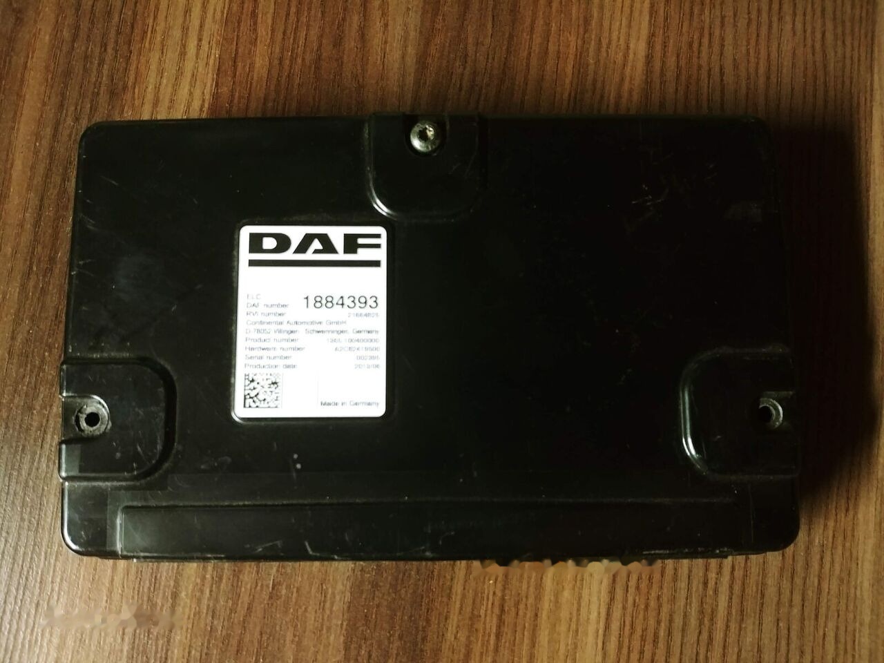 DAF Electronic Light Controller ELC 1884393   DAF CF65 LF45 - ECU for Truck: picture 3 DAF Electronic Light Controller ELC 1884393   DAF CF65 LF45 - ECU for Truck: picture 3