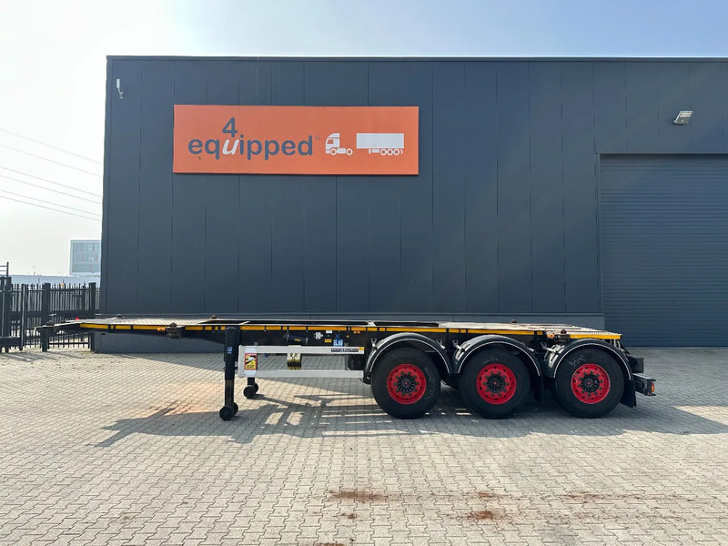 Burg 20FT ADR (EX/II, EX/III, FL, AT) Chassis, Leergewicht : 3.690kg, SAF INTRADISC, 2x Liftachse, NL-Chassis, APK/ADR: 07-2025 - Container transporter/ Swap body semi-trailer: picture 2 Burg 20FT ADR (EX/II, EX/III, FL, AT) Chassis, Leergewicht : 3.690kg, SAF INTRADISC, 2x Liftachse, NL-Chassis, APK/ADR: 07-2025 - Container transporter/ Swap body semi-trailer: picture 2