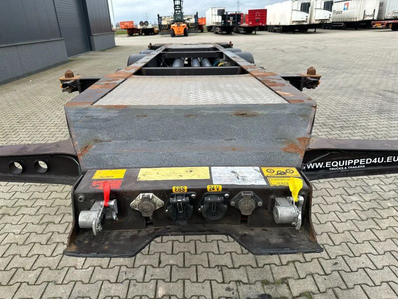 Container transporter/ Swap body semi-trailer Burg 25X 20FT ADR (EX/II, EX/III, FL, AT) Chassis, Empty weight : 3.690kg, SAF INTRADISC, 2x Liftaxle, NL-chassis: picture 7 Container transporter/ Swap body semi-trailer Burg 25X 20FT ADR (EX/II, EX/III, FL, AT) Chassis, Empty weight : 3.690kg, SAF INTRADISC, 2x Liftaxle, NL-chassis: picture 7