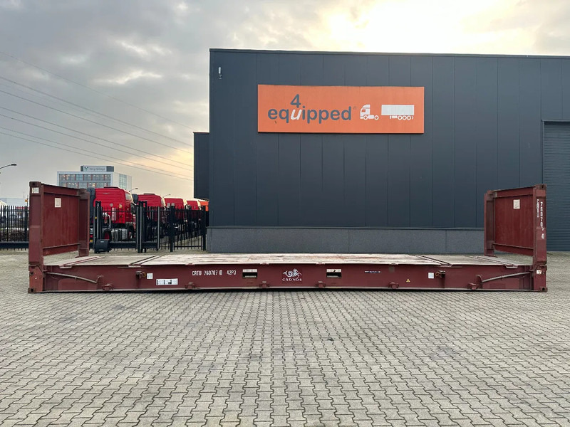 CIMC 40FT FLATRACK FLUSH FOLDING / 10x available - Shipping container: picture 2 CIMC 40FT FLATRACK FLUSH FOLDING / 10x available - Shipping container: picture 2