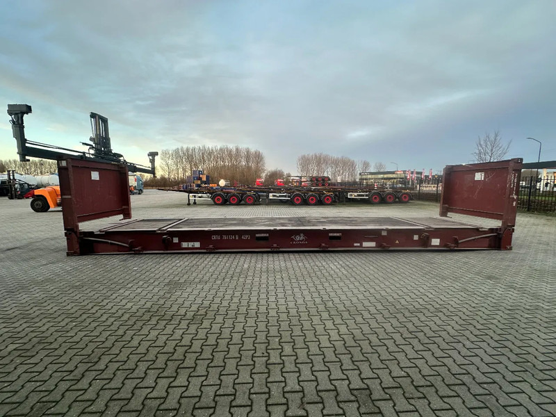CIMC 40FT FLATRACK FLUSH FOLDING / CSC: 10/2027 / 10x available - Shipping container: picture 3 CIMC 40FT FLATRACK FLUSH FOLDING / CSC: 10/2027 / 10x available - Shipping container: picture 3