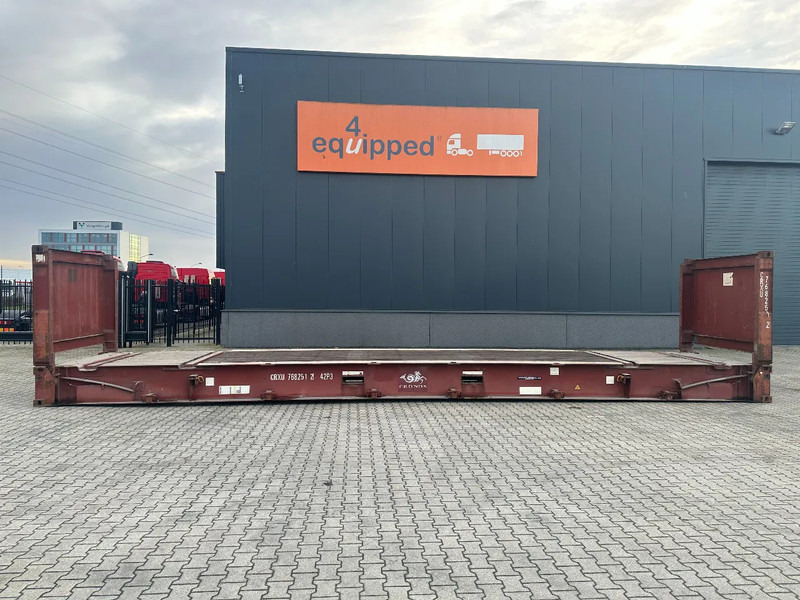 CIMC 40FT FLATRACK FLUSH FOLDING / CSC: 10/2027 / 10x available - Shipping container: picture 2 CIMC 40FT FLATRACK FLUSH FOLDING / CSC: 10/2027 / 10x available - Shipping container: picture 2