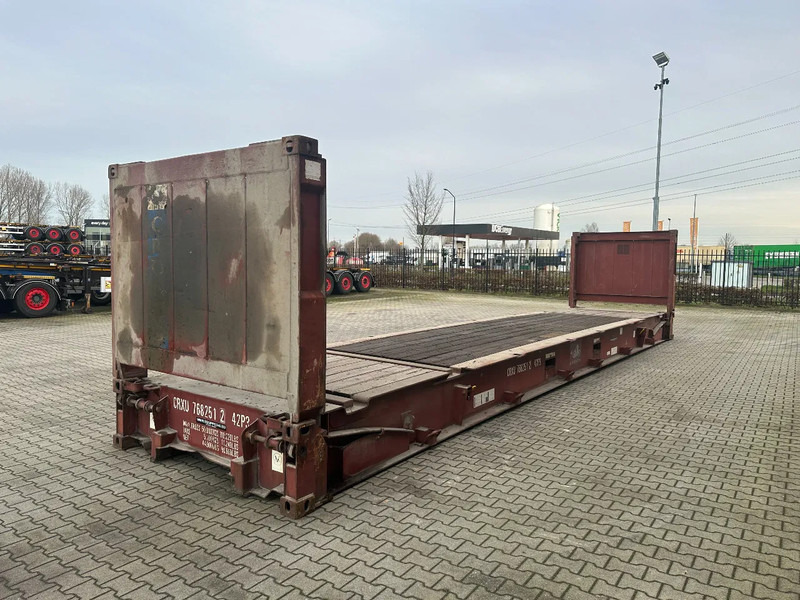 CIMC 40FT FLATRACK FLUSH FOLDING / CSC: 10/2027 / 10x available - Shipping container: picture 4 CIMC 40FT FLATRACK FLUSH FOLDING / CSC: 10/2027 / 10x available - Shipping container: picture 4