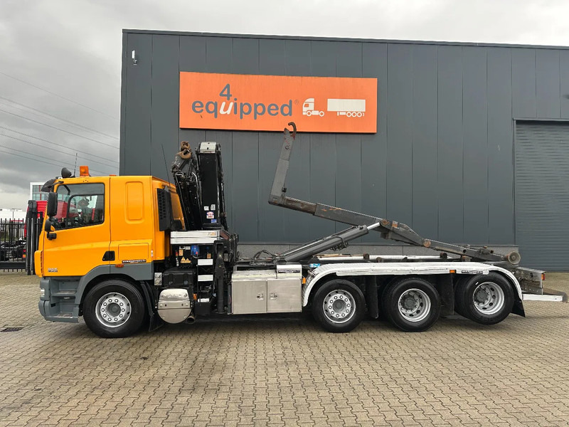 DAF CF 85.410 8x2 / HMF 3000 K6 crane (30T/m 6x extendable) + remote / HYVALIFT 26Tkg HOOK, / EURO-5 / NL-TRUCK - Hook lift truck, Crane truck: picture 5 DAF CF 85.410 8x2 / HMF 3000 K6 crane (30T/m 6x extendable) + remote / HYVALIFT 26Tkg HOOK, / EURO-5 / NL-TRUCK - Hook lift truck, Crane truck: picture 5