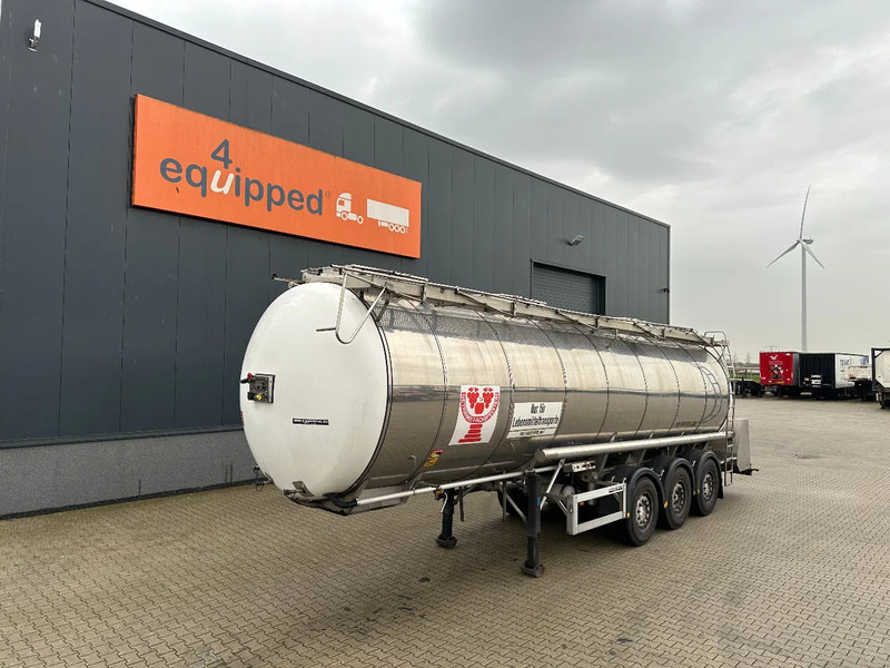 Feldbinder FOOD / LEVENSMIDDELEN / LEBENSMITTEL / 33.500L / 3-COMP / PUMP / NL-trailer / APK: 05-2026 - Tank semi-trailer: picture 1 Feldbinder FOOD / LEVENSMIDDELEN / LEBENSMITTEL / 33.500L / 3-COMP / PUMP / NL-trailer / APK: 05-2026 - Tank semi-trailer: picture 1