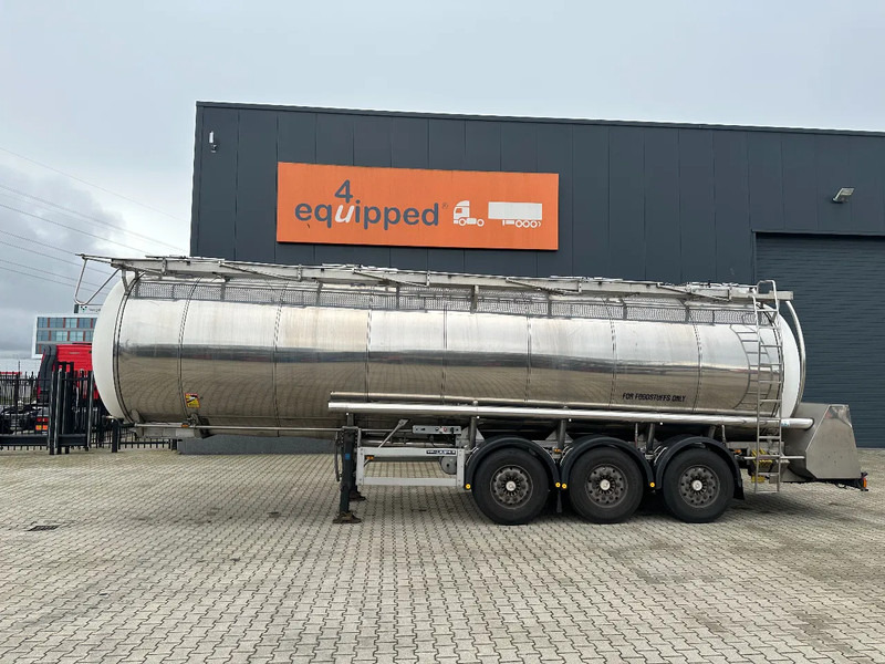 Feldbinder LEVENSMIDDELEN / FOOD / LEBENSMITTEL / 33.500L / 3-COMP / POMP / NL-trailer / APK: 12-2026, 10x beschikbaar - Tank semi-trailer: picture 3 Feldbinder LEVENSMIDDELEN / FOOD / LEBENSMITTEL / 33.500L / 3-COMP / POMP / NL-trailer / APK: 12-2026, 10x beschikbaar - Tank semi-trailer: picture 3
