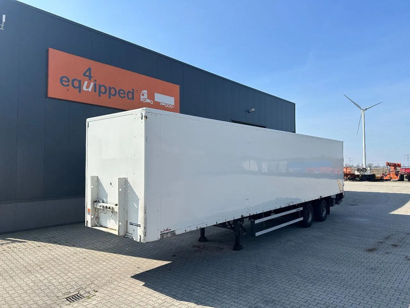 Groenewegen full chassis, BPW + DRUM, NL-trailer - Closed box semi-trailer: picture 1 Groenewegen full chassis, BPW + DRUM, NL-trailer - Closed box semi-trailer: picture 1