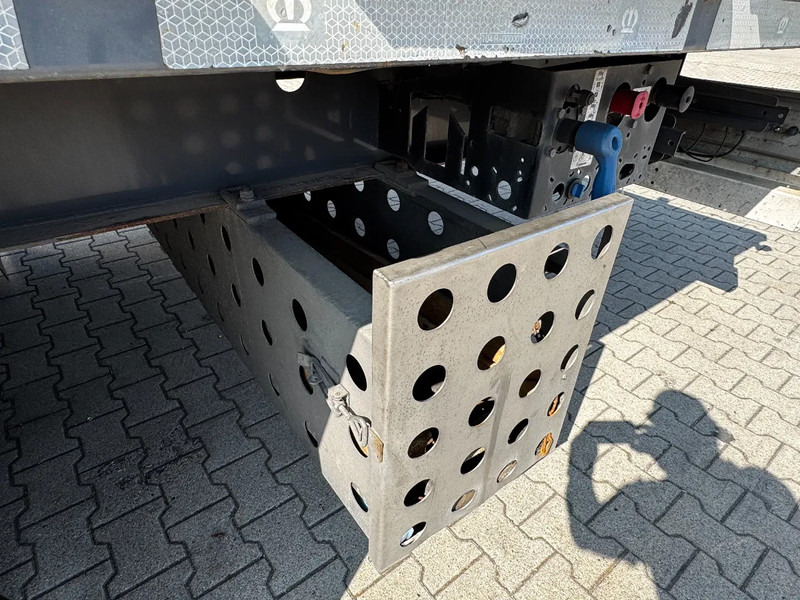 Dropside/ Flatbed semi-trailer Krone originele platte oplegger met rongpotten + rongen, liftas, schijfremmen, NL-oplegger: picture 14