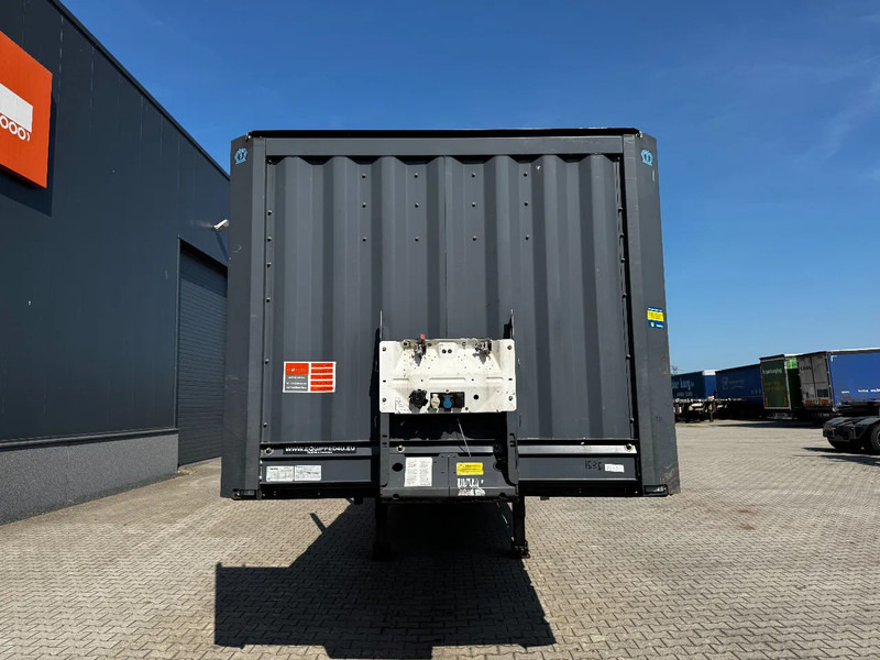 Krone originele platte oplegger met rongpotten + rongen, liftas, schijfremmen, NL-oplegger - Dropside/ Flatbed semi-trailer: picture 4 Krone originele platte oplegger met rongpotten + rongen, liftas, schijfremmen, NL-oplegger - Dropside/ Flatbed semi-trailer: picture 4