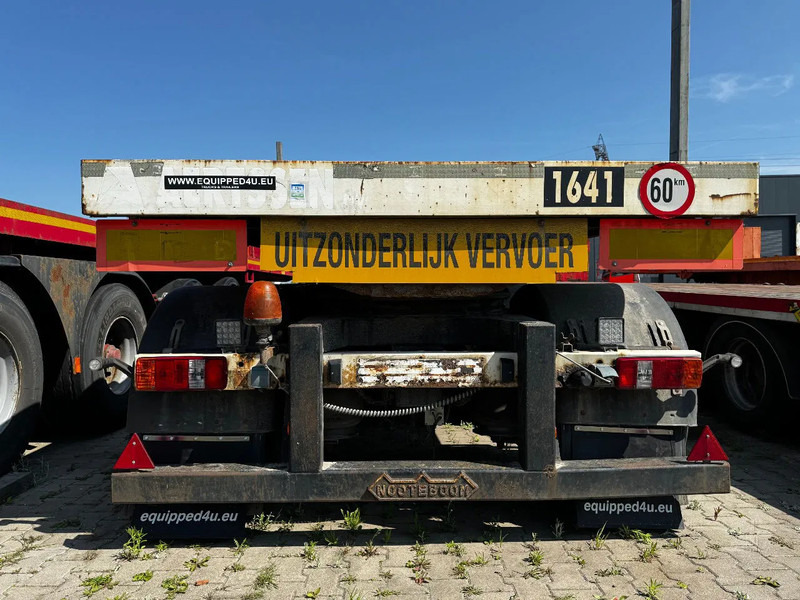 Nooteboom OVB-73-04, 73 tons 4-axle Ballast trailer, 3 hydraulic steering axles, 75% tyres, MOT 03/2026 - Dropside/ Flatbed semi-trailer: picture 4 Nooteboom OVB-73-04, 73 tons 4-axle Ballast trailer, 3 hydraulic steering axles, 75% tyres, MOT 03/2026 - Dropside/ Flatbed semi-trailer: picture 4