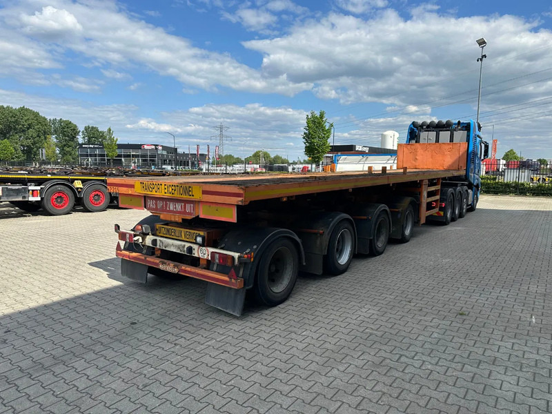 Nooteboom OVB-73-04, 73 tons Ballast trailer, 4 axles, 3 hydraulic steering axles, MOT 12/2025 - Dropside/ Flatbed semi-trailer: picture 3 Nooteboom OVB-73-04, 73 tons Ballast trailer, 4 axles, 3 hydraulic steering axles, MOT 12/2025 - Dropside/ Flatbed semi-trailer: picture 3