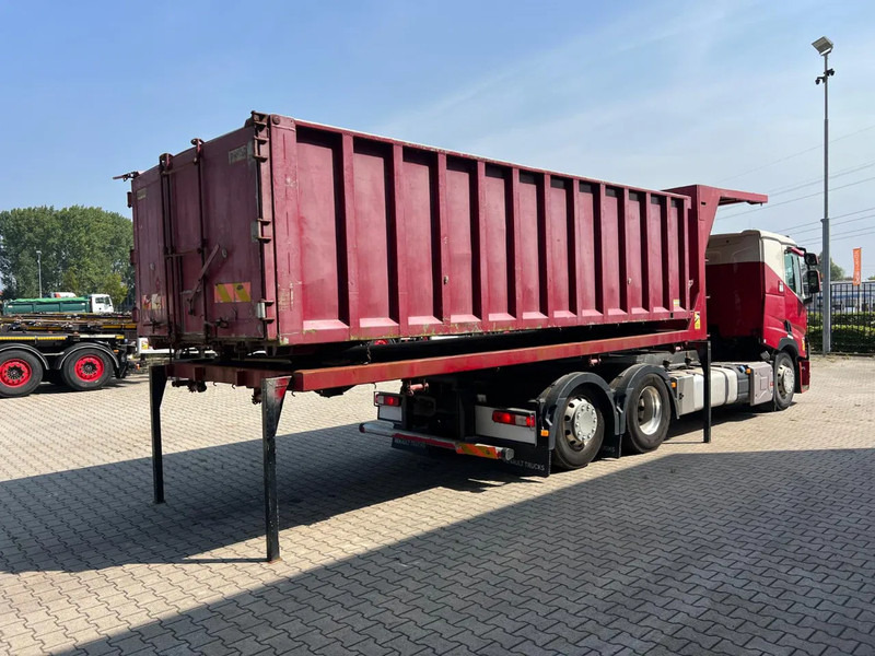 Tipper Renault T460 6x2, TIPPING FLATBED + TIPPING BOX (removable), original 251.464km!!!: picture 6