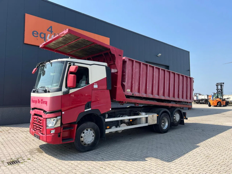 Renault T460 6x2, TIPPING FLATBED + TIPPING BOX (removable), original 251.464km!!! - Tipper: picture 3 Renault T460 6x2, TIPPING FLATBED + TIPPING BOX (removable), original 251.464km!!! - Tipper: picture 3