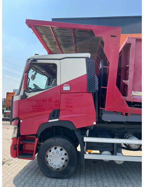 Tipper Renault T460 6x2, TIPPING FLATBED + TIPPING BOX (removable), original 251.464km!!!: picture 14