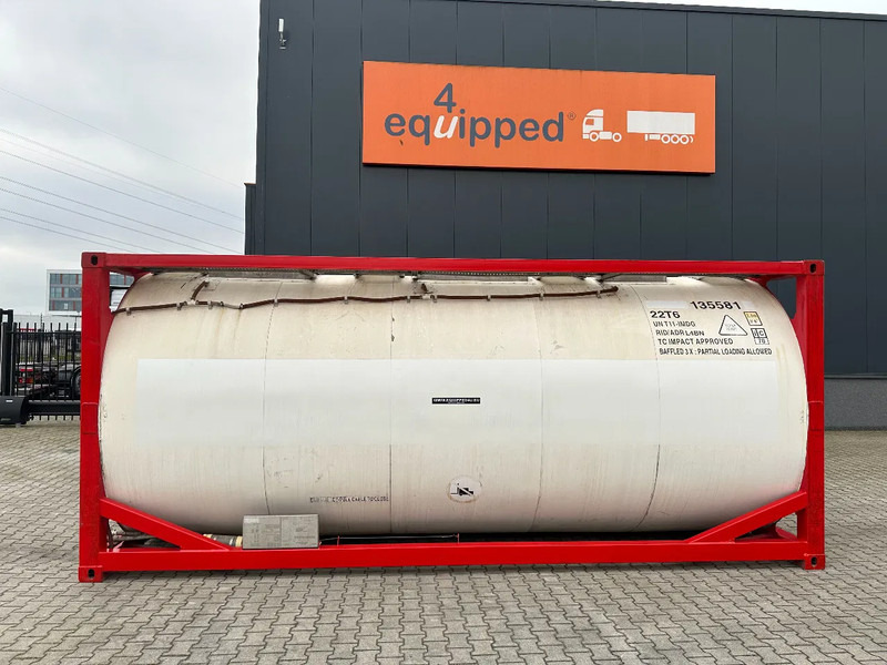 SINGAMAS 20FT ISO, 26.000L/1-COMP/3 BAFFELS/3 manholes, 5Y: 07-2027, L4BN, T11 - Storage tank: picture 2 SINGAMAS 20FT ISO, 26.000L/1-COMP/3 BAFFELS/3 manholes, 5Y: 07-2027, L4BN, T11 - Storage tank: picture 2