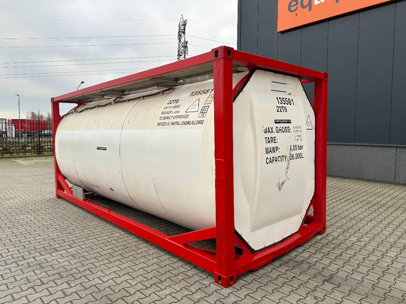 SINGAMAS 20FT ISO, 26.000L/1-COMP/3 BAFFELS/3 manholes, 5Y: 07-2027, L4BN, T11 - Storage tank: picture 3 SINGAMAS 20FT ISO, 26.000L/1-COMP/3 BAFFELS/3 manholes, 5Y: 07-2027, L4BN, T11 - Storage tank: picture 3