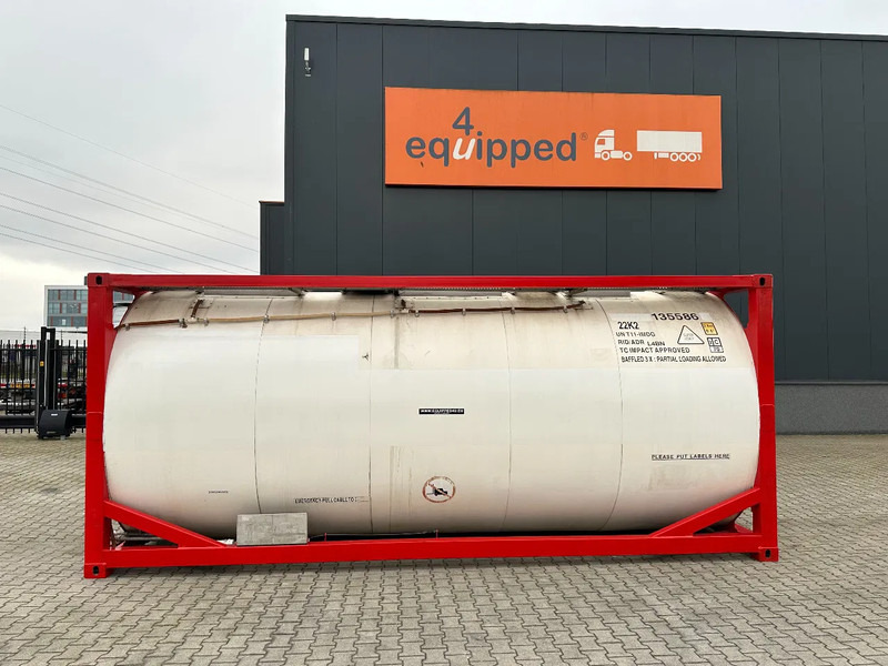 SINGAMAS 20FT ISO, 26.000L/1-COMP/3 BAFFELS/3 manholes, 5Y: 07-2027, L4BN, T11 - Storage tank: picture 2 SINGAMAS 20FT ISO, 26.000L/1-COMP/3 BAFFELS/3 manholes, 5Y: 07-2027, L4BN, T11 - Storage tank: picture 2
